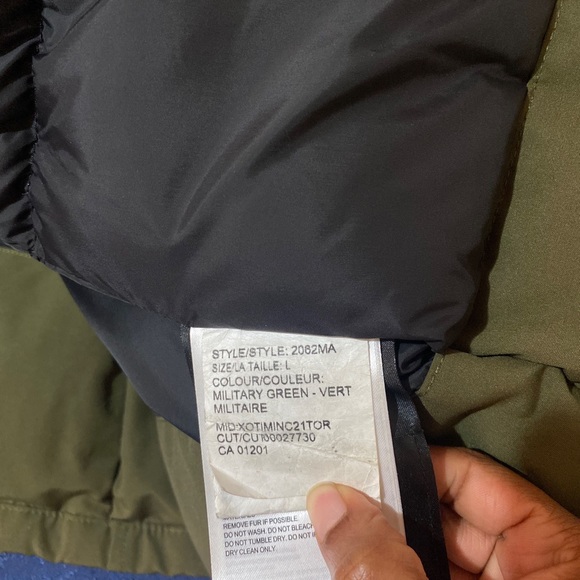 Mens Canada Goose Langford Fusion Fit Parka - Picture 9 of 9